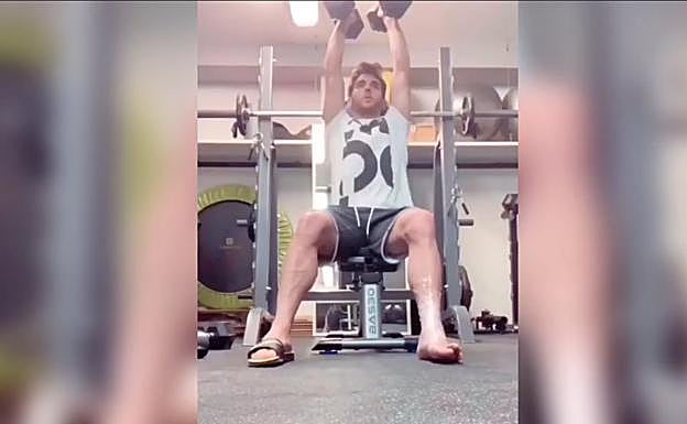 Ibai a su llegada a Bilbao. 