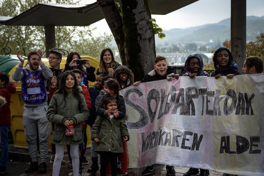 Fotos: La Korrika llega a Bizkaia