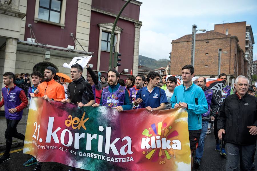 Fotos: La Korrika llega a Bizkaia