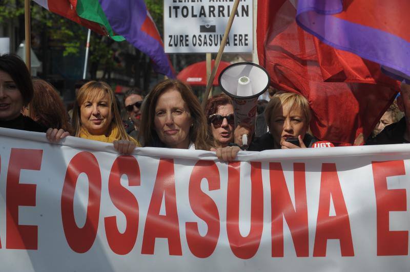 Un millar de profesionales sanitarios reclaman reforzar las plantillas para hacer frente a la «presión asistencial» que sufren los centros de salud de Osakidetza