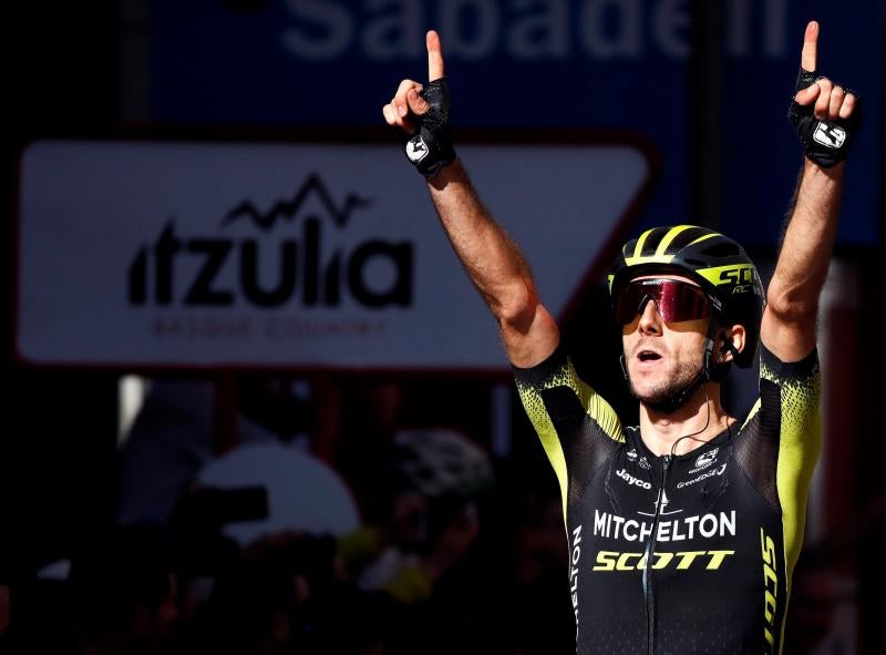 Las mejores imágenes de la última etapa de la Vuelta al País Vasco 