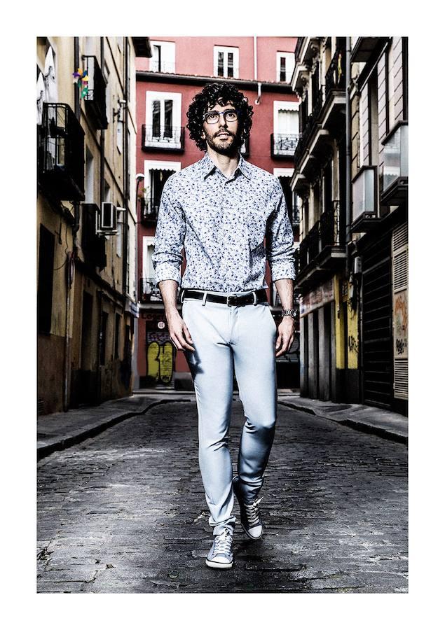 Camisa estampada para hombre de Domingo Orive.