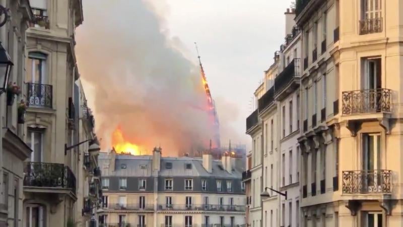 Fotos: Incendio en la catedral de Notre Dame de París