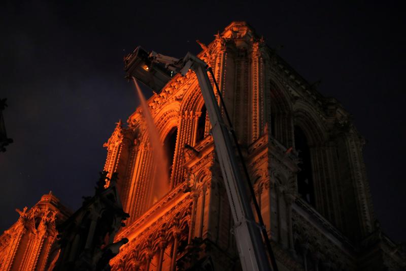 Fotos: Incendio en la catedral de Notre Dame de París