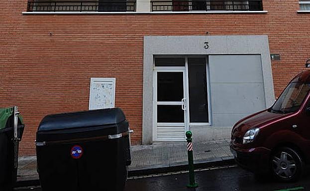 Calle George Steer , entre Atxuri y Ollerias, donde tuvo lugar el suceso.