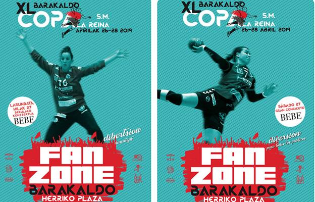 Juegos, deporte, talleres y un gran concierto de Bebe, así será la Fan Zone de la Copa de la Reina en Barakaldo