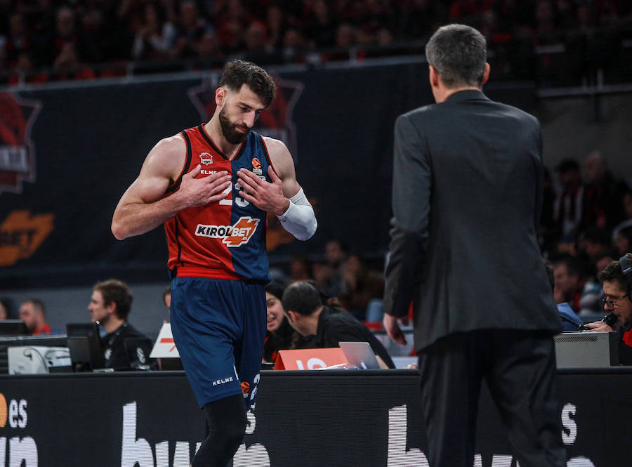 Fotos: Las mejores imágenes del Baskonia - CSKA de la Euroliga