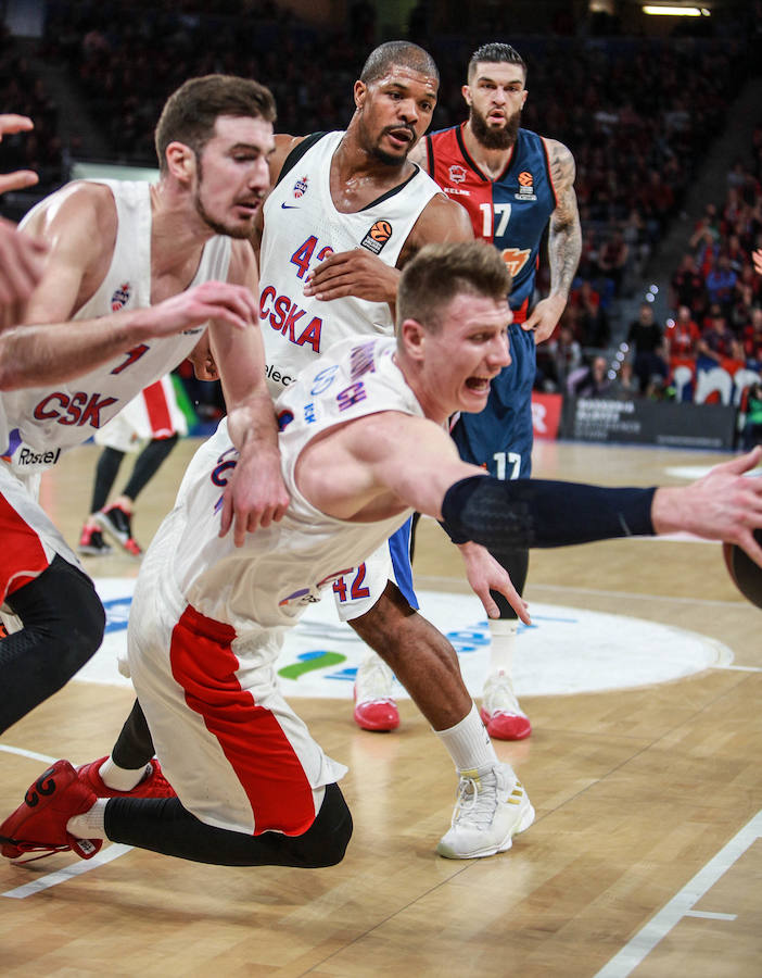 Fotos: Las mejores imágenes del Baskonia - CSKA de la Euroliga