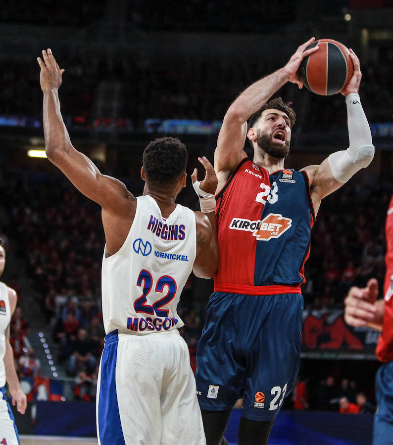 Fotos: Las mejores imágenes del Baskonia - CSKA de la Euroliga