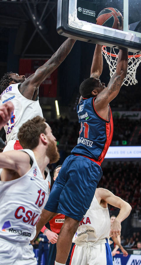 Fotos: Las mejores imágenes del Baskonia - CSKA de la Euroliga