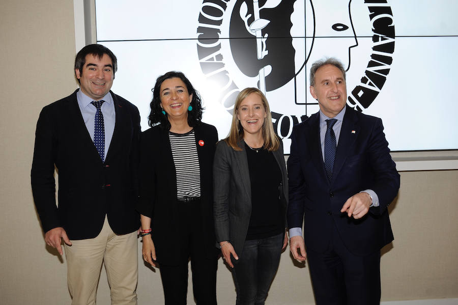 Ángel Rodrigo, Yolanda Díez, Amaya Fernández y Alfonso Gil.