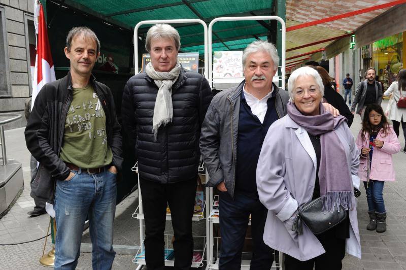 Jon Arretxe, Kepa Torreladai, Asier Muniategi y Toti Martínez de Lezea.