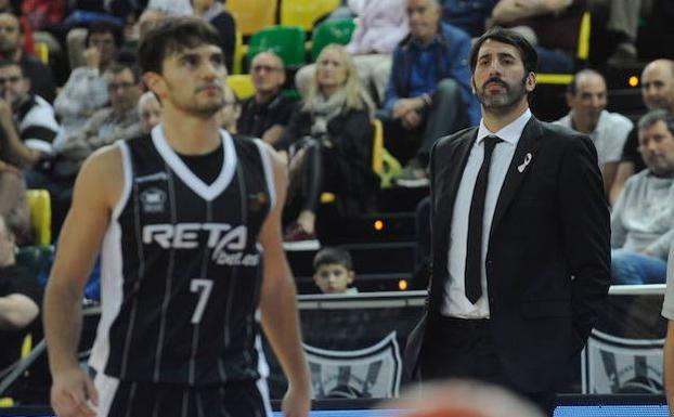 Tomeu Rigo y Alex Mumbru, durante un partido.