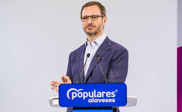 Javier Martoto , candidato del PP de Alava al Congreso.