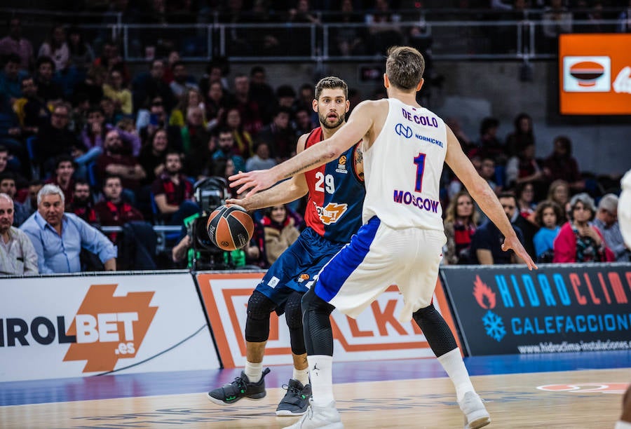 Fotos: Las mejores imágenes del Baskonia - CSKA