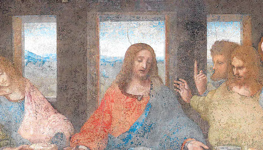 Paisaje ‘Sfumato’. Aunque había nacido en Toscana, Leonardo se identificaba más con el paisaje lombardo. En lugar del sol y las sombras netas hace suyas las brumas de Milán y la luz difusa presente en casi todos los paisajes imaginarios que sirven de fondo a sus pinturas.