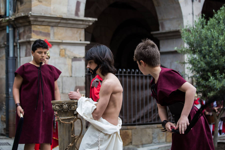 La asociación de la procesión de la Magdalena organiza el Vía Crucis infantil de Balmaseda