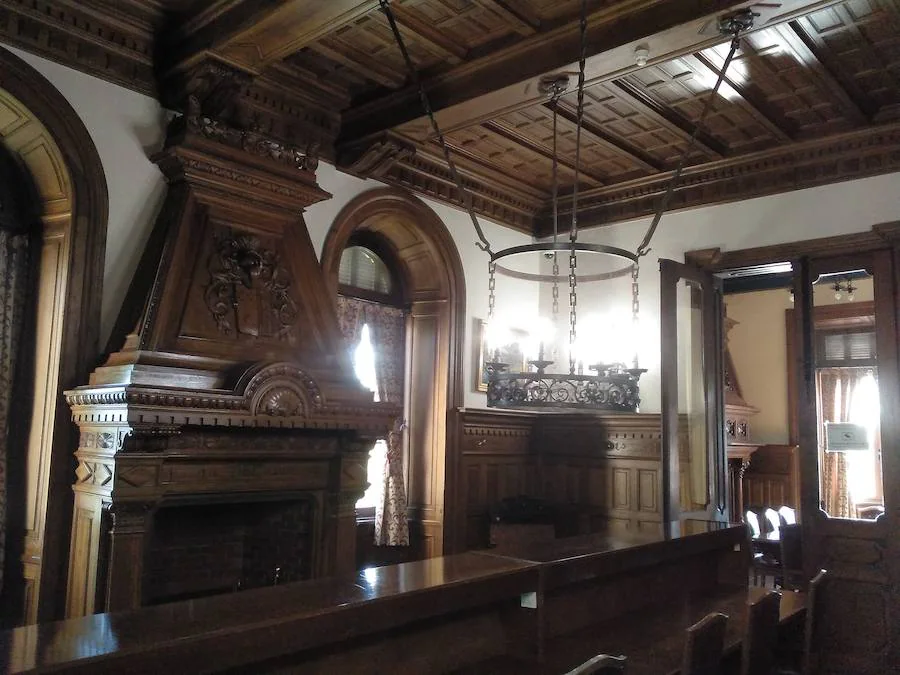 Interior del Palacio Olaso de Trapagaran.