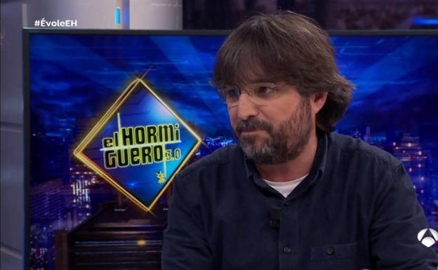 Jordi Évole, presentador de 'Salvados', durante la entrevista en 'El Hormiguero'.