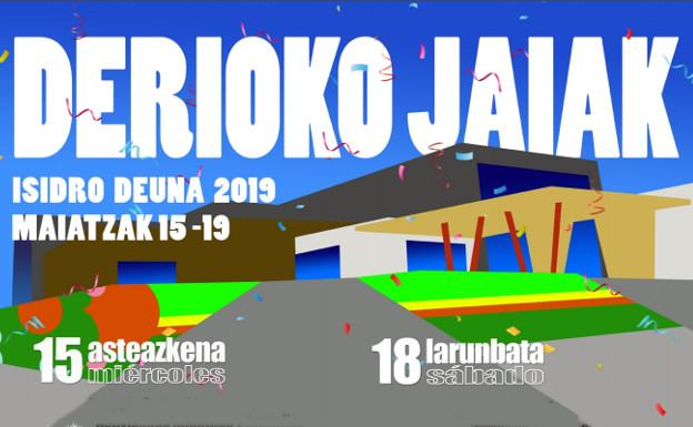 San Isidro 2019 Jaiak Derio: programa de fiestas