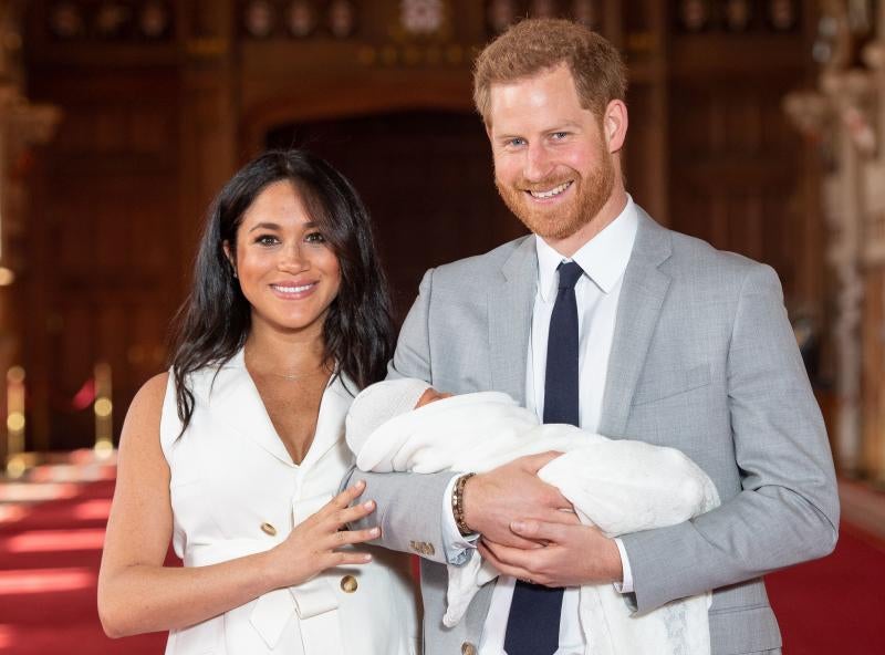 Meghan y Henry presentan en sociedad y a los medios a su primer vástago