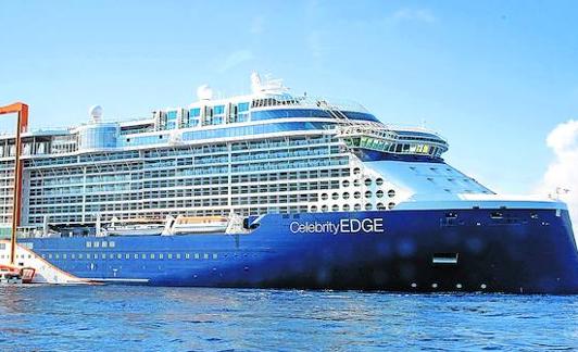 El imponente 'Celebrity Edge' que comandará la capitana McCue hizo su primera salida el pasado noviembre.