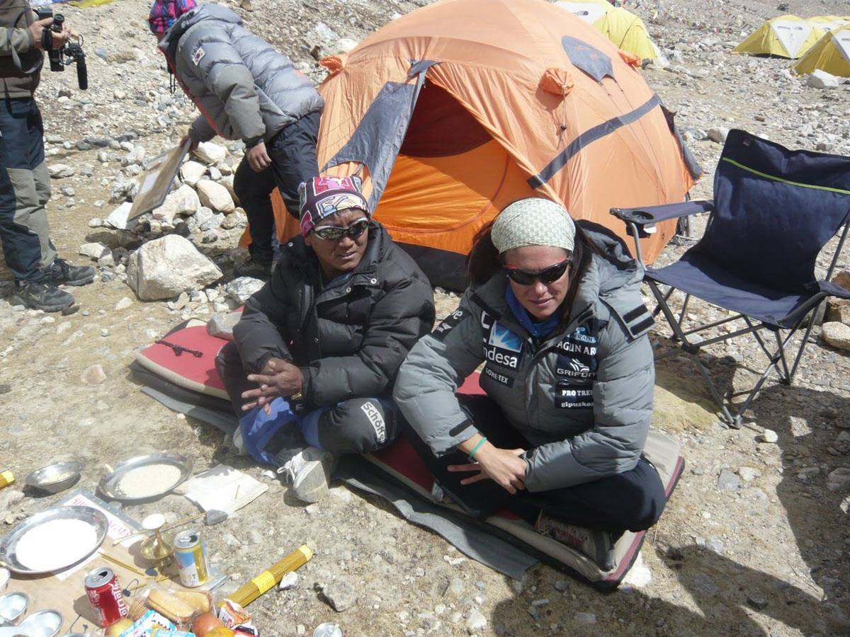 Fotos: La gesta de Edurne Pasaban