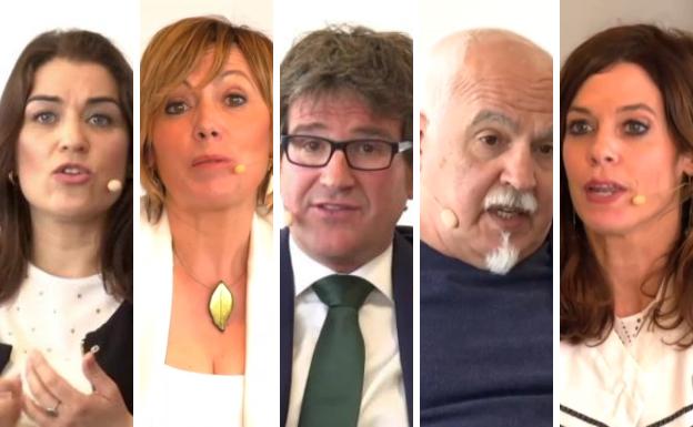 Así pidieron el voto los candidatos a la Alcaldía de Vitoria