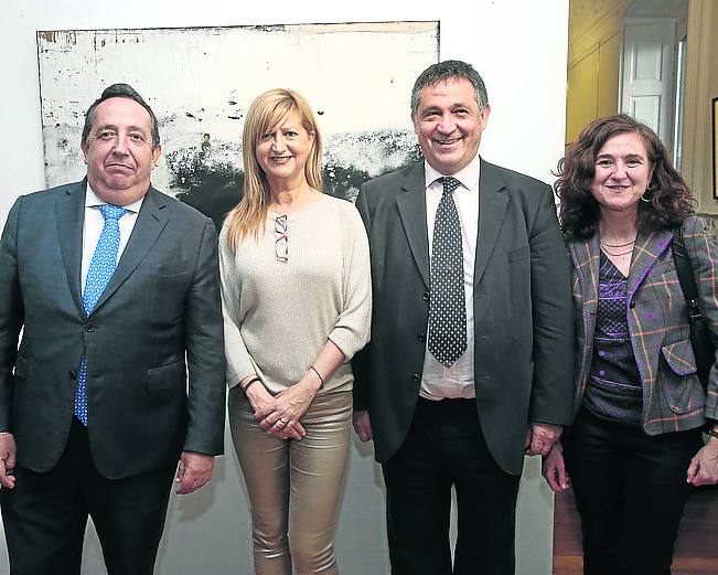 Carlos Fuentenebro, Ana Bermejo, Ángel Martín y Ana Luz Uña.