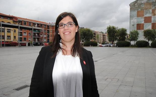 Carmen Díaz, candidata socialista en Getxo. 