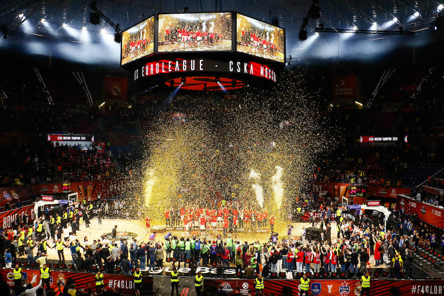 El Buesa Arena, que brilló con luz propia, apagó ayer sus luces tras tres días frenéticos