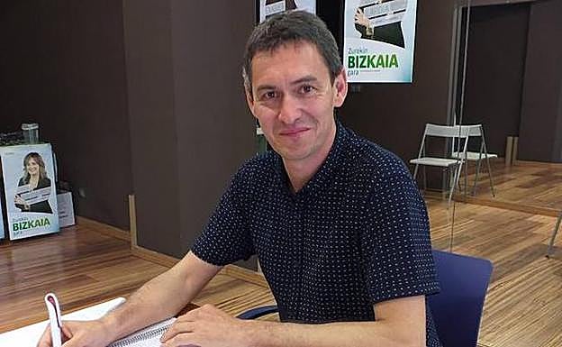 Exabier Arrtiera, candidato de la formación soberanista. 