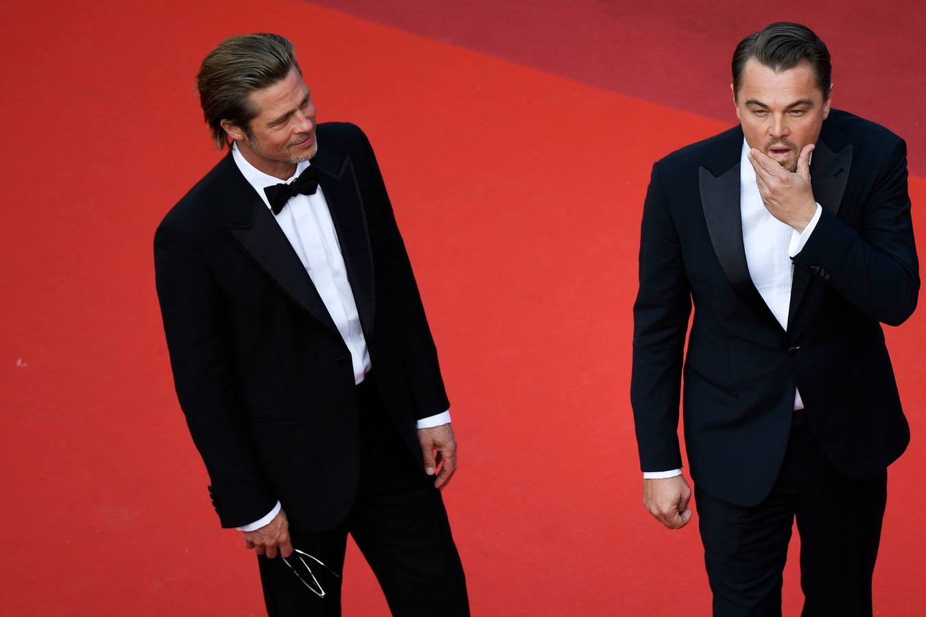 «Érase una vez en... Hollywood», de Quentin Tarantino, era una de las películas más esperadas del Festival de Cannes, y su alfombra roja no decepcionó