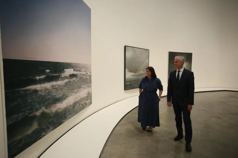 Fotos: Las pinturas desenfocadas de Richter, en el Guggenheim