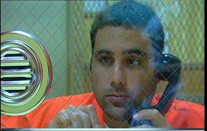 Pablo Ibar recibe una visita en 2006 en 'el corredor de la muerte'.