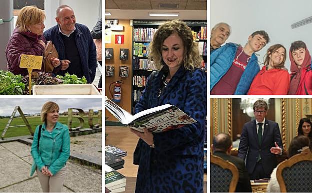 Los candidatos, en su jornada de reflexión.