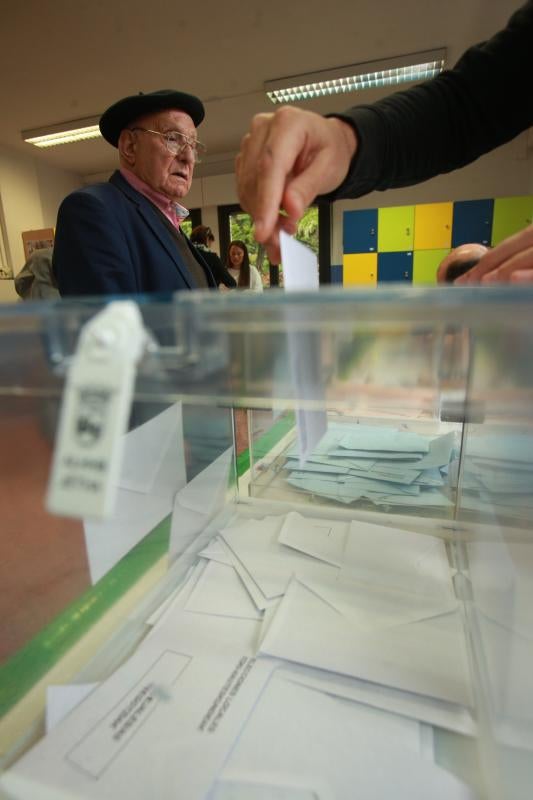 La jornada ha trancurriso con total normalidad en el colegio Sagrado Corazón.