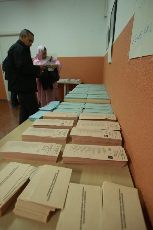 La jornada ha trancurriso con total normalidad en el colegio Sagrado Corazón.