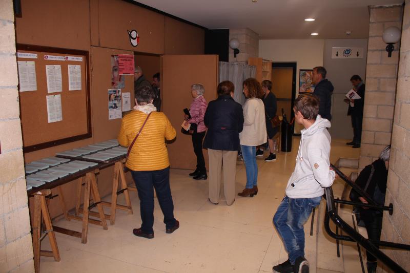 Votación en Amurrio.