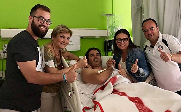 José García Sánchez, número dos del PP por Águilas, se sintió indispuesto el viernes. 