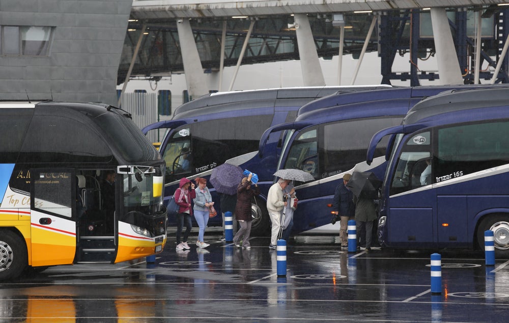 Fotos: Más de 6.400 cruceristas llegan a Bilbao