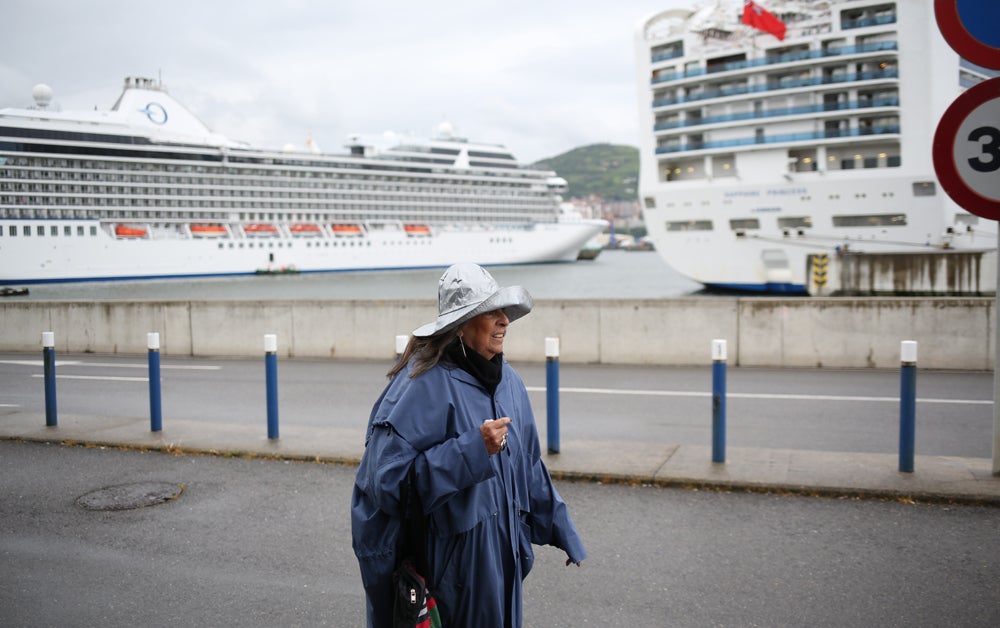 Fotos: Más de 6.400 cruceristas llegan a Bilbao