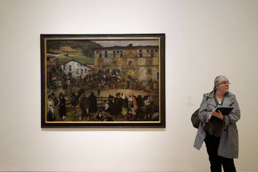 La muestra puede visitarse en el Bellas Artes de Bilbao