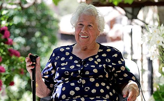 Charito, tras los comicios.