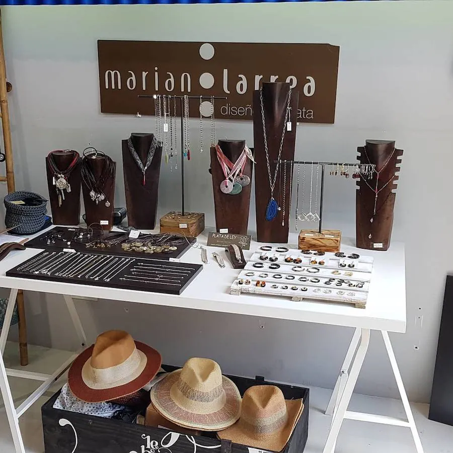 La plata y los materiales naturales son protagonistas en las piezas exclusivas de la joyería bilbaína Marian Larrea