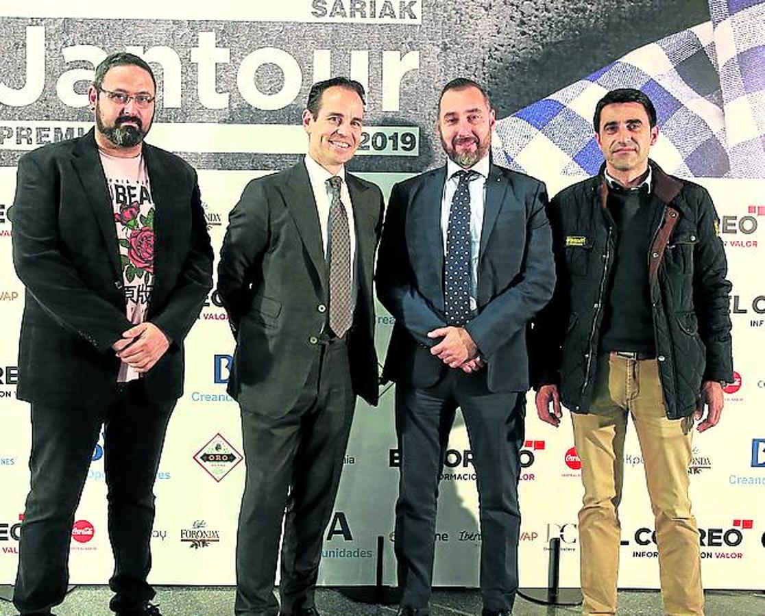 Manuel Gómez, Gerva Vallejo, Roberto Aldaz y Santiago Mohedano.