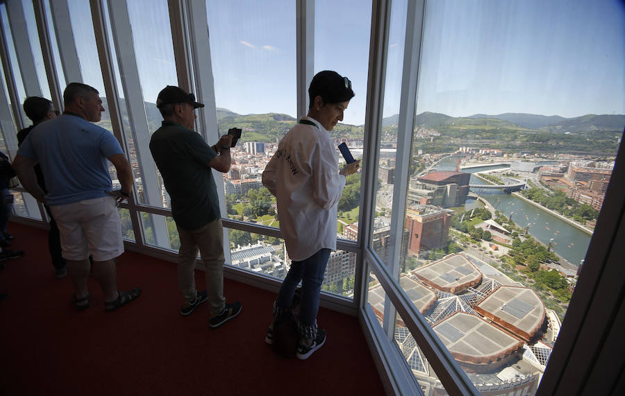 Desde hoy los interesandos pueden disfrutar de las espectaculares vistas desde la Torre Iberdrola