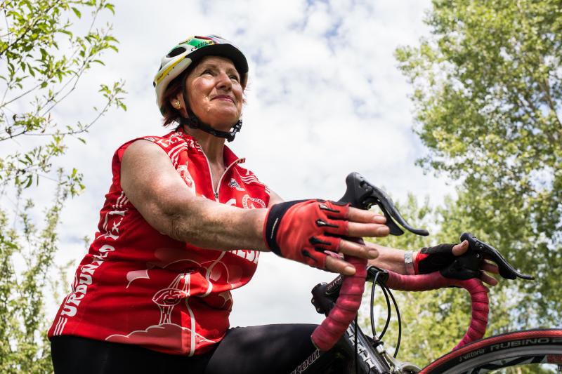 «A las niñas les pido que anden en bici, que no corran, pero que anden. Es una maravilla». 