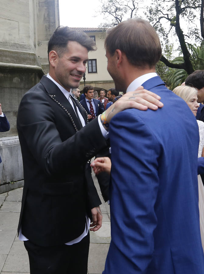 Iker Muniain y Andrea Sesma se casaron el 3 de junio de 2017 en la basílica de Begoña.