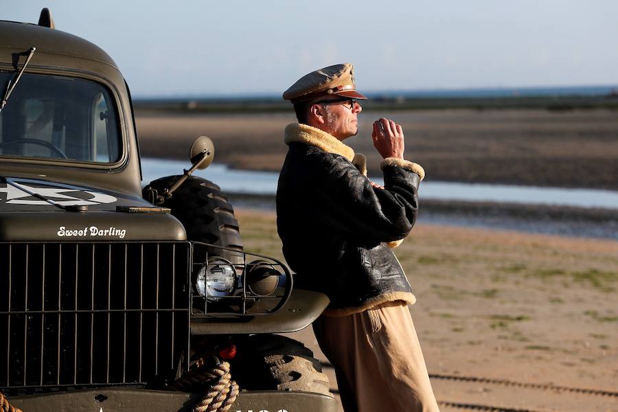 Europa recuerda cómo fue el desembarco de Normandía con la presencia de diferentes líderes políticos como Trump, Macron y el príncipe Carlos de Inglaterra